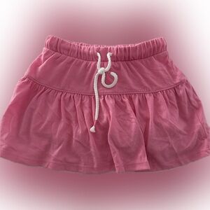 Cat & Jack Girls Pink Skort Size 4T Soft Knit with Built-In shorts